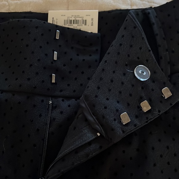 Elle Wide Legged Cropped Trouser Size 12 - Picture 7 of 7